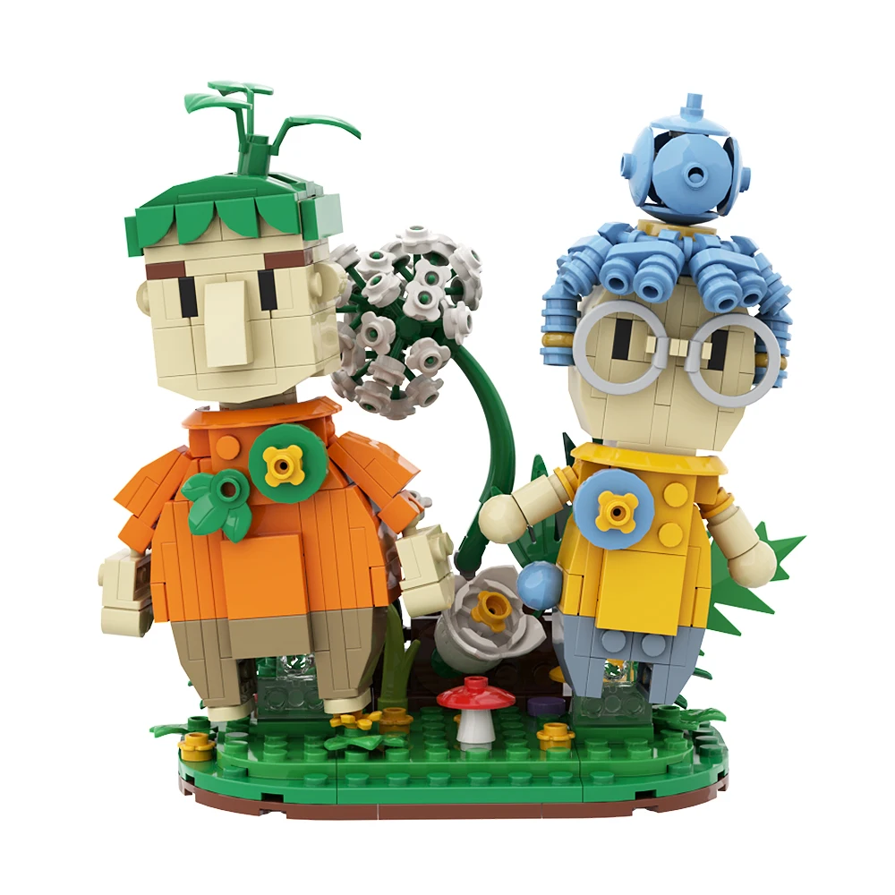 SETBRICKS MOC Es Nehmen Zwei Spiel Baustein Sammeln Spielzeug Für DIY Erwachsene Kind Kinder Dekoration Modell Sets Geschenk Image