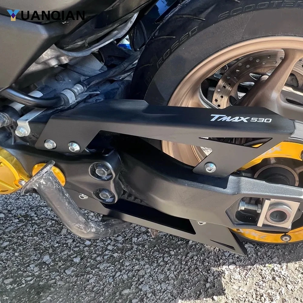 Gürtelführungskettenabdeckung für Yamaha TMAX 530 TMAX 530 T-MAX 530 T MAX 530 2012 2013 2014 2015 2016 Kettenschutz Kettenradschutz Image