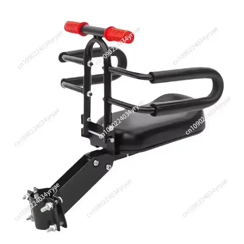 Kindersitz für Elektroroller, bequemer, robuster Kindersitz, Kleinkindersitz vorne, kindersicherer Träger für Elektrofahrräder