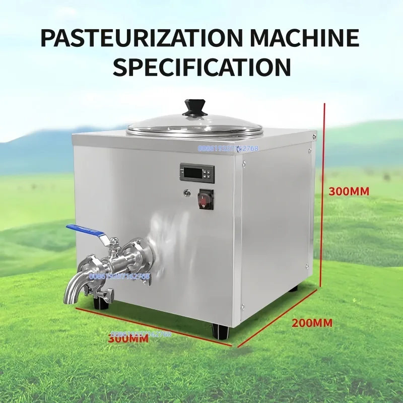 14L Milch/Saft Pasteurisator Maschine Kommerzielle Gleato Eismaschine Eis Ausrüstung Charge Pasteur Milch Image