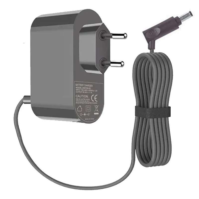 Für dyson v10 v11 v12 v15 staubsauger ladegerät netz kabel adapter austauschbare teile batteries trom adapter 30,45 v 2.5a Image