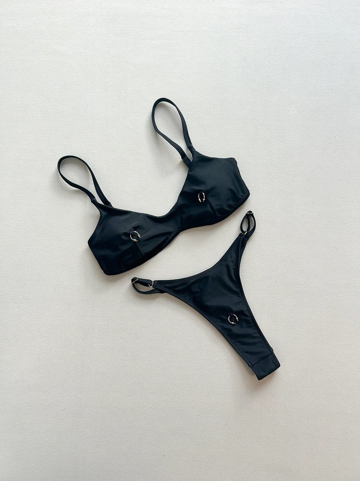 Push-Up-Bikinis 2025, sexy Damen-Badeanzug, Bademode, weiblicher Tanga, hoher Schnitt, Bikini-Set, Biquini-Badeanzug, Badeanzug, Strandmode Image