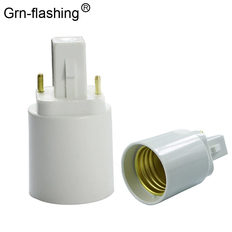 1 Stück verzögernd g24 bis e27 Lampen fassung Konverter Glühbirne Sockel LED Halogen cfl Lampe Konverter g24 Glühlampe Adapters ch raube
