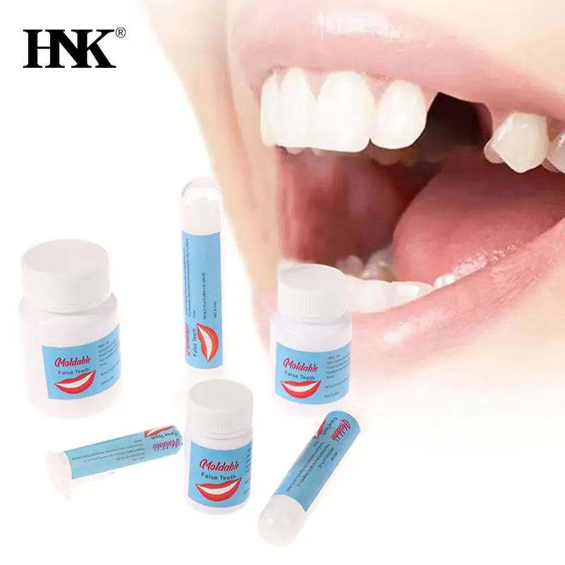 10g-30g temporäres Zahn reparatur set Zähne und Lücken False teeth fester Kleber Prothesen kleber Zahn aufhellung Zahn Beauty Tool Image