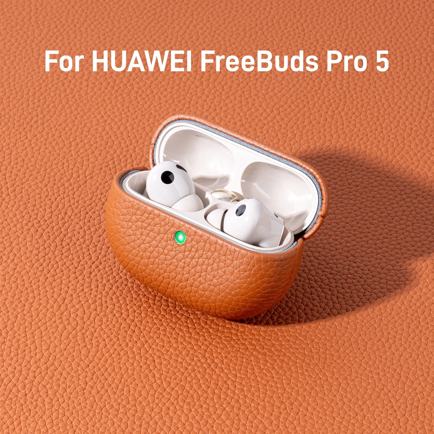 Per HUAWEI FreeBuds Pro 5 Custodia in pelle Business Custodie per auricolari per FreeBuds Pro 5 Generation Cover Auricolare Shell Custodie MagSafe