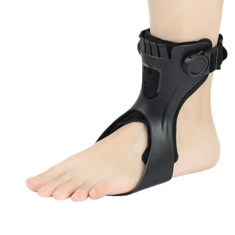 Adjustable Drop Foot Brace AFO Support For Stroke & Hemiplegia Comfortable Walking Aid left m 22.4 24.9cm