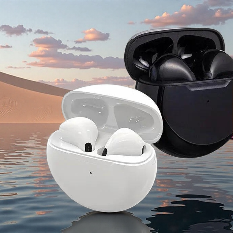 Wireless Bluetooth Earphones, Noise Cancelling Earbuds With Mic, Bluetooth Headset For Clear Calls & Music white