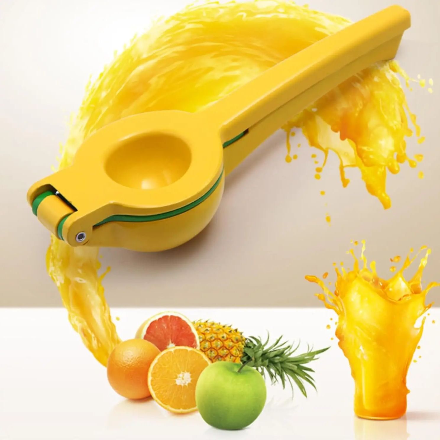 Heavy Duty Metal Lemon Squeezer Premium Handheld Citrus Juicer For Lime, Lemon, And More Heavy Duty Metal Lemon Squeezer Premium Handheld Citrus Juicer For Lime, Lemon, And More