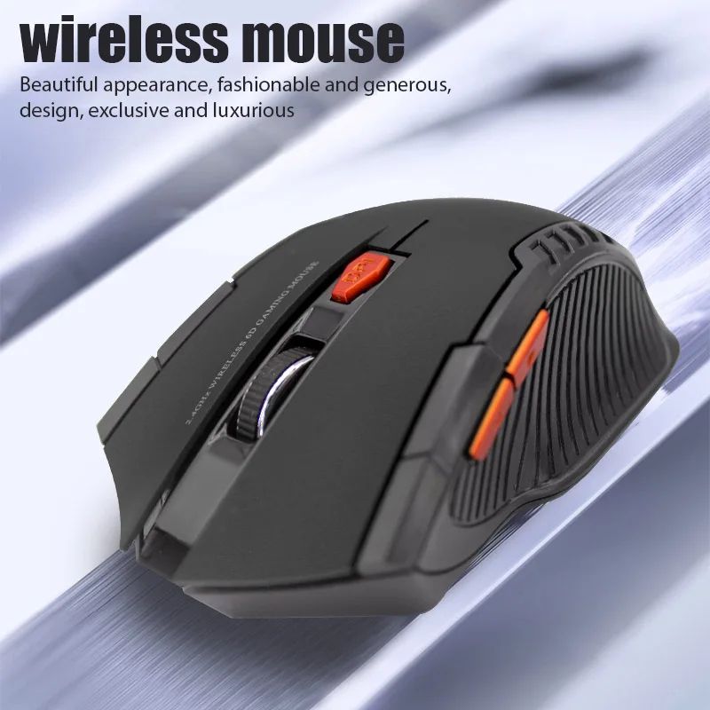 SwiftClick 1600 DPI Wireless Gaming Mouse 2.4G Optical USB Computer Mouse With 6 Buttons SwiftClick 1600 DPI Wireless Gaming Mouse 2.4G Optical USB Computer Mouse With 6 Buttons