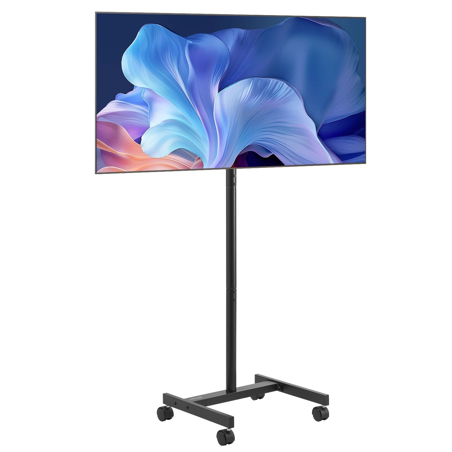 SucceBuy Mobile Rolling TV Stand Cart With Wheels For 3265 Inch TVs tripod