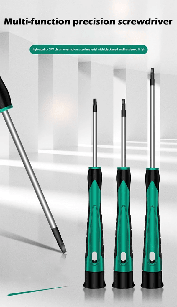 6 Piece Precision Screwdriver Set Professional Electronics Repair Tool Kit 6 Piece Precision Screwdriver Set Professional Electronics Repair Tool Kit