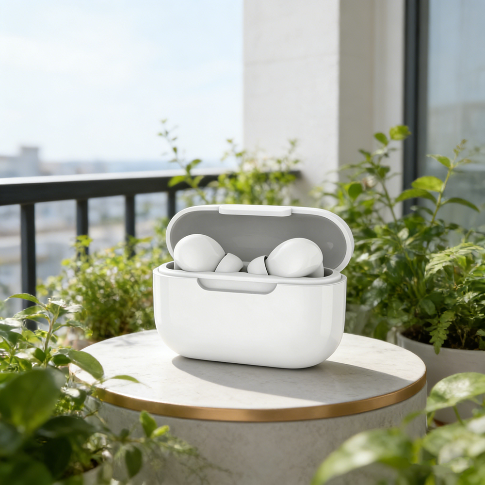 Wireless Bluetooth Earphones Pro Noise Reduction HiFi Stereo Sound, Built In Mic Perfect For Sports And Calls black