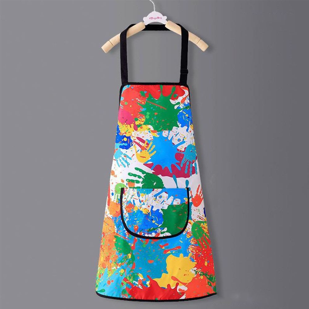 Children Painting Apron Sleevelet, Waterproof DIY Art Students Clothes For Kitchen And Kindergarten l
