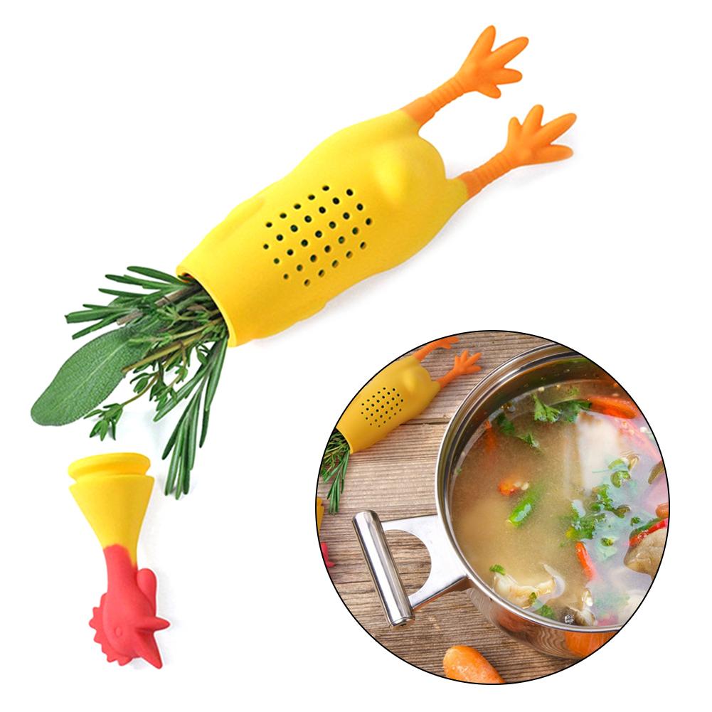 Chicken Pot Stew Soup Seasoning Pot, Creative Kitchen Gadget, Chicken Screams Spice Box Chicken Pot Stew Soup Seasoning Pot, Creative Kitchen Gadget, Chicken Screams Spice Box