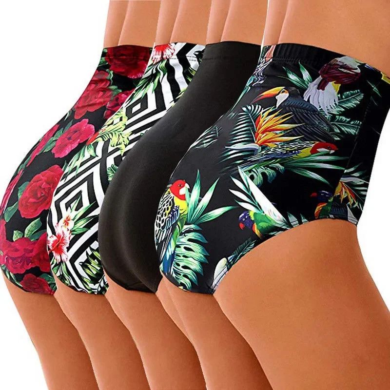 High Waist Bikini Swim Shorts For Women a xxl(us 14)