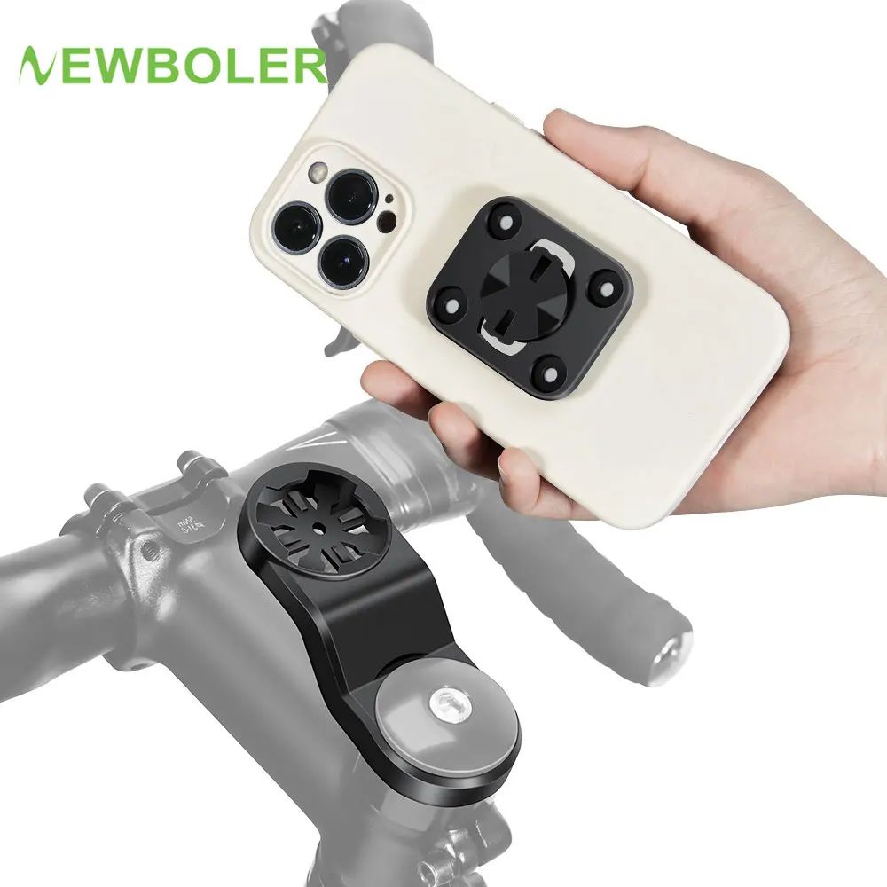 NEWBOLER Universal Bicycle Phone Holder Center Handlebar Cycling Mount hol323