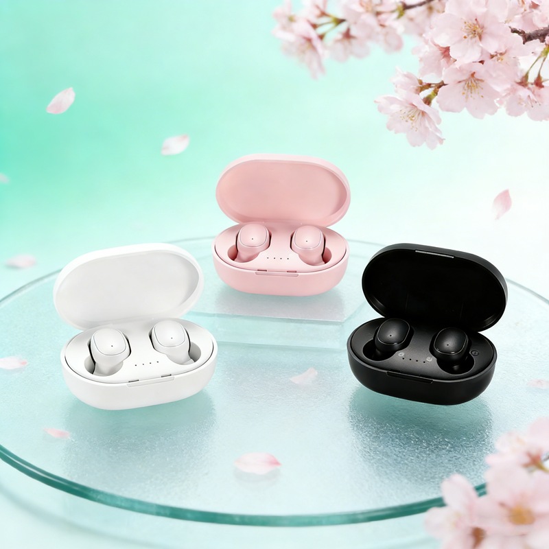 TWS Wireless Bluetooth Earbuds With Mic Sport Earphones For Active Lifestyles blue