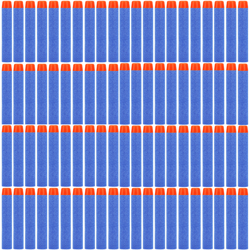 Blue Round Head Foam Refill Darts For Nerf N Strike Elite Blasters 200pcs