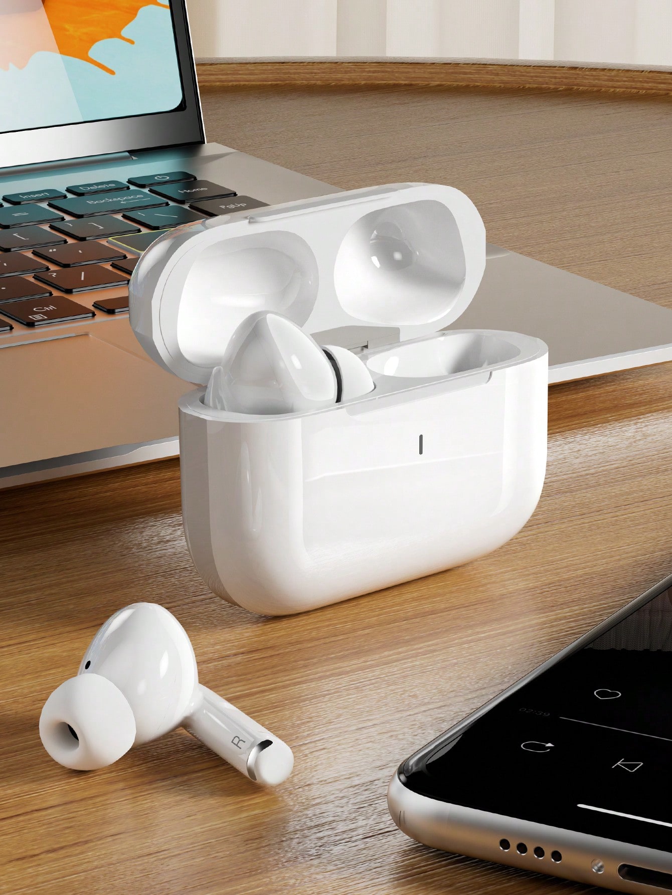 Wireless Bluetooth Earphones With HiFi Sound Quality, Long Battery Life Perfect For Outdoor, Running, And Sports a7 heise