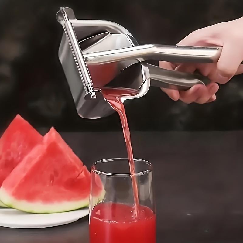 Stainless Steel Citrus Juicer Manual Orange & Lemon Squeezer With Pulp Strainer Premium Kitchen Juice Extractor Tool Stainless Steel Citrus Juicer Manual Orange & Lemon Squeezer With Pulp Strainer Premium Kitchen Juice Extractor Tool