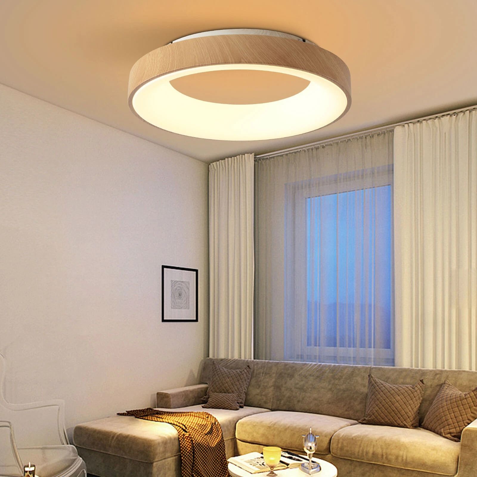 Acrylic Lampshade LED Ceiling Light, Modern Flush Mount Indoor Chandelier Fixture Acrylic Lampshade LED Ceiling Light, Modern Flush Mount Indoor Chandelier Fixture