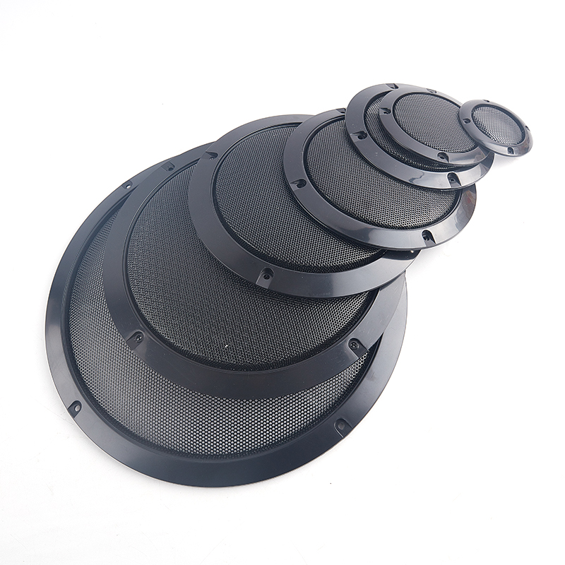 Speaker Mesh Grille Cover For Car And Home, High Grade Plastic Frame With Metal Iron Wire Enclosure m