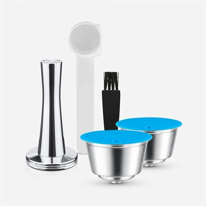 ICafilas Dolce Gusto Reusable Pod Stainless Steel Rechargeable Capsule For Nescafe Models 1 Pc