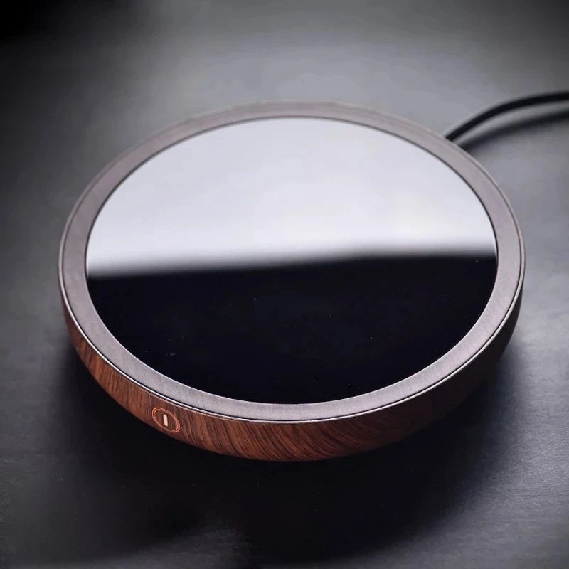 110V 220V Electric Coffee Mug Warmer Plate round white uk Plus