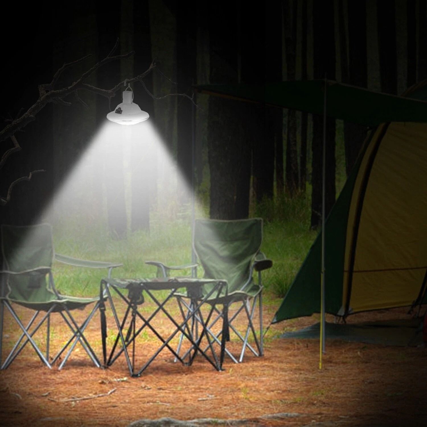 Outdoor Solar LED Tent Lamp With Remote Control For Camping And Garden Outdoor Solar LED Tent Lamp With Remote Control For Camping And Garden