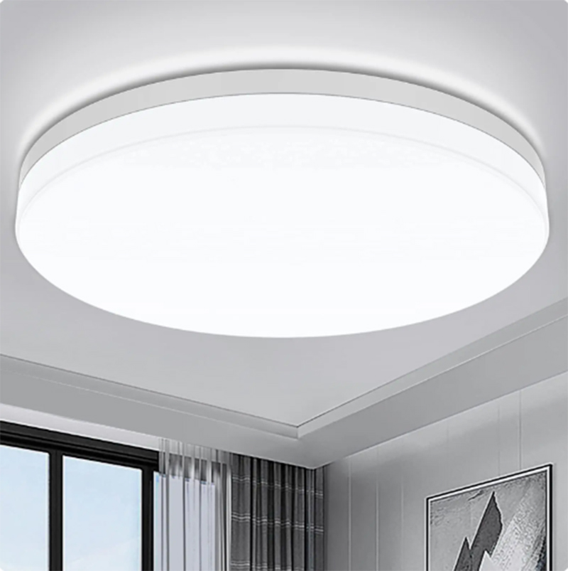 Ultra Thin Round LED Ceiling Lamp Modern LED Light Fixture For Bedroom And Home Decor white warm White