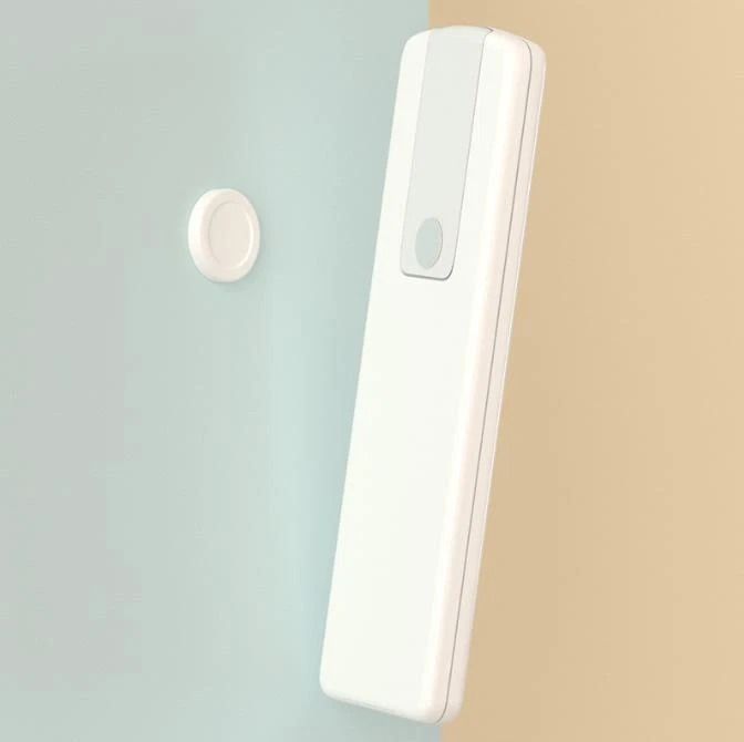 Magnetic Phone And Remote Control Wall Mount Holder Magnetic Sticker Storage For Easy Access white