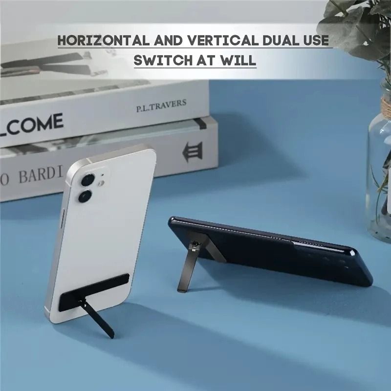 Universal Portable Stainless Steel Kickstand | Foldable & Adjustable Ultra Slim Smartphone Stand Universal Portable Stainless Steel Kickstand | Foldable & Adjustable Ultra Slim Smartphone Stand