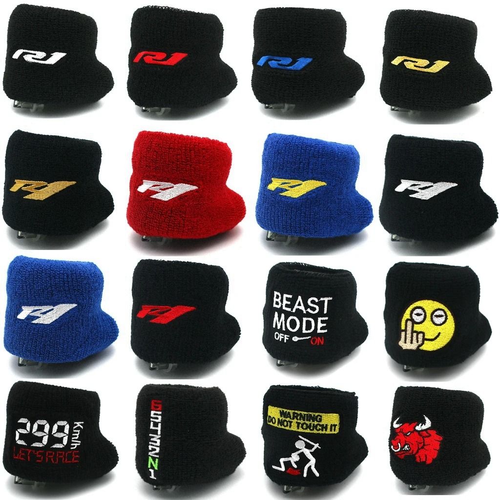 3D Front Brake Reservoir Sock Cover | Premium Fluid Tank Protector For Yamaha YZF R1 & R1M 24
