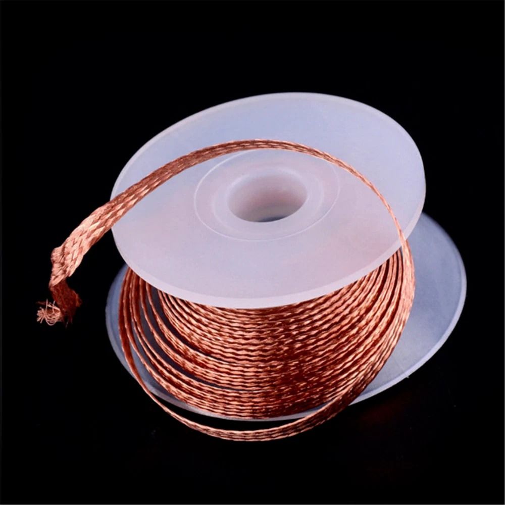 Desoldering Braid Wick Wire Repair Tool Solder Remover For Electronics Desoldering Braid Wick Wire Repair Tool Solder Remover For Electronics