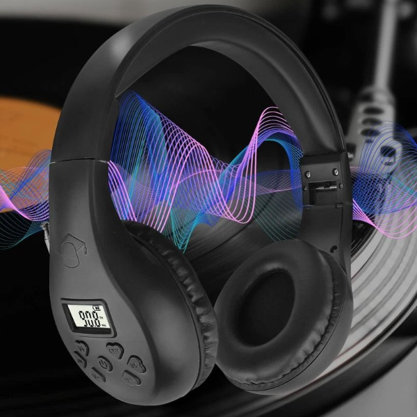 Foldable Radio Headphones With Stereo Bass And Noise Reduction Foldable Radio Headphones With Stereo Bass And Noise Reduction
