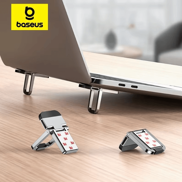 Baseus Foldable Laptop Stand Portable Notebook Support Adjustable Cooling Holder black