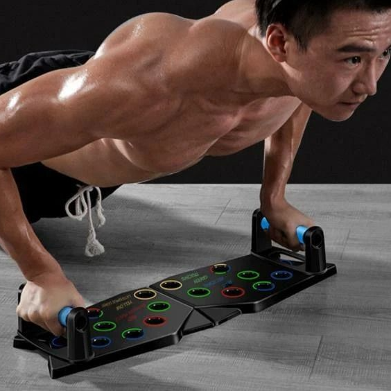 Push Up Board System Portable Home Gym Workout Trainer Push Up Board System Portable Home Gym Workout Trainer