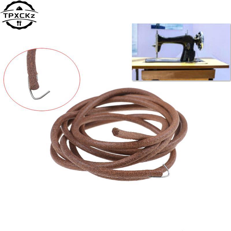 Leather Belt Treadle Parts With Hook For Singer Sewing Machine Household Accessory For Vintage Machines red