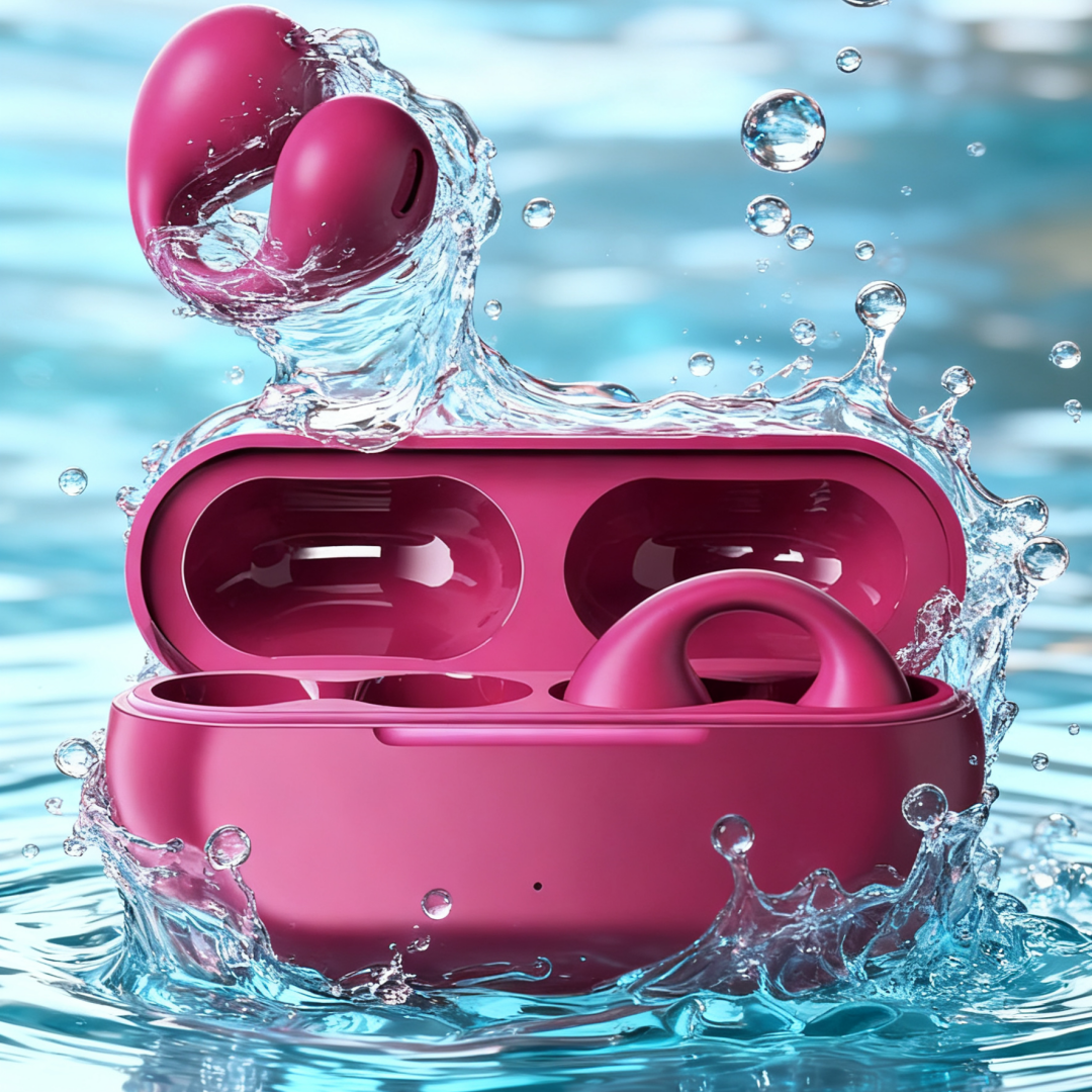 Wireless Bluetooth Sports Earbuds With Charging Case HIFI Sound skin Color