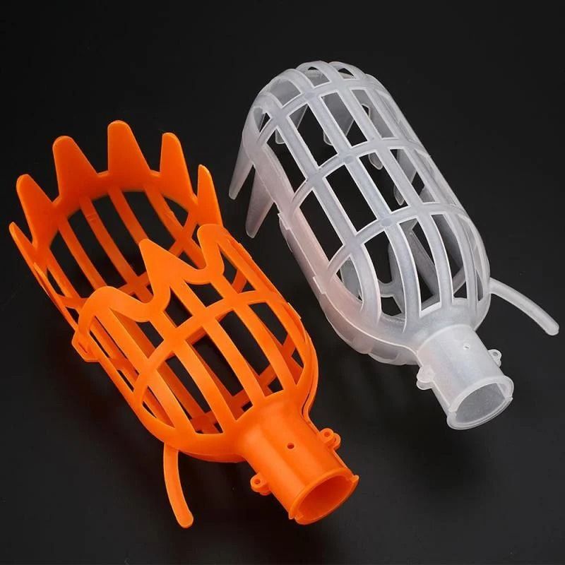 Multi Color Plastic Fruit Picker Lightweight Catcher Tool For Bayberry And Jujube white