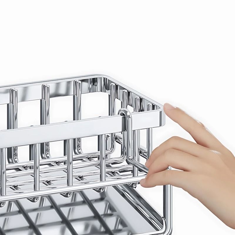 Over Sink Kitchen Organizer With Faucet Mounted Sponge Holder And Drying Rack Over Sink Kitchen Organizer With Faucet Mounted Sponge Holder And Drying Rack