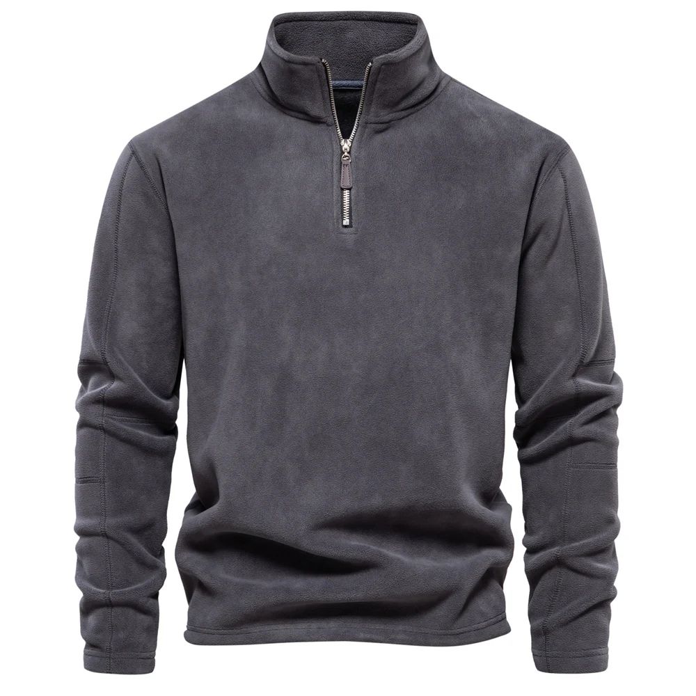 Thick Warm Fleece Jacket For Men d l