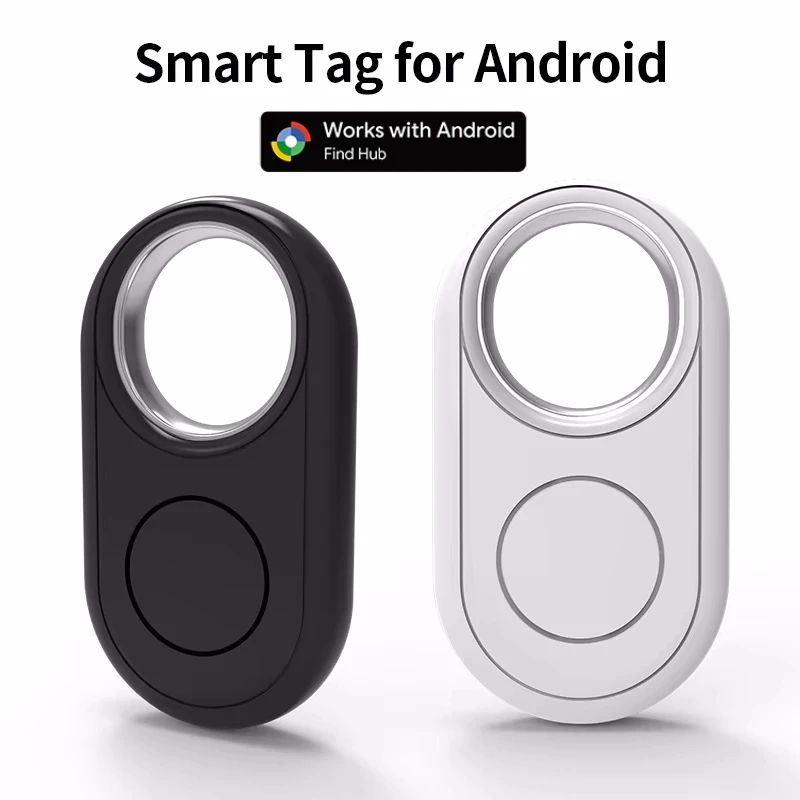 SmartTag Pro Long Distance Bluetooth Tracker For Samsung Android Devices white