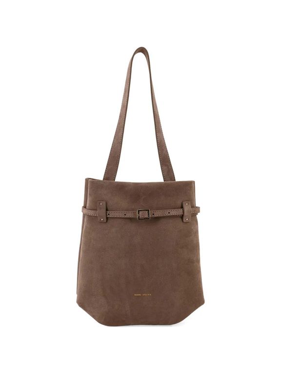 Mini Du Jour Tote Bag - Brown - MANU Atelier Totes