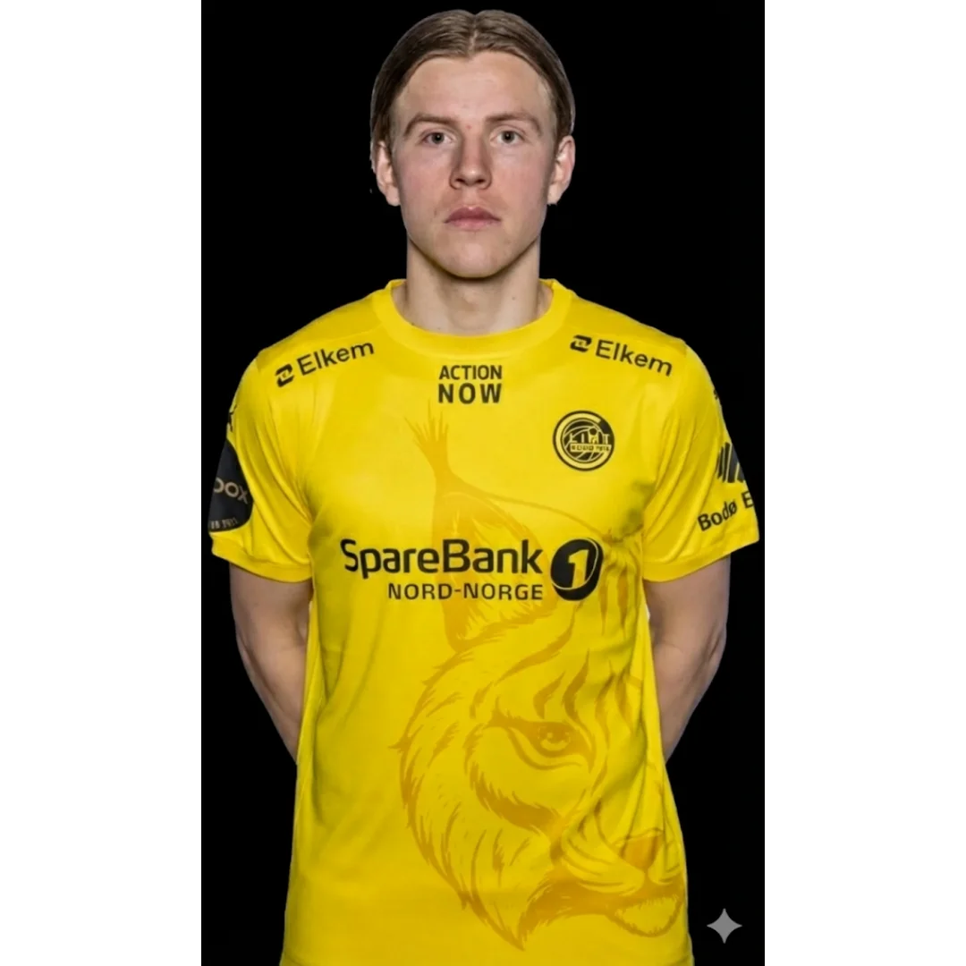 2025/26 Norwegen Fußballtrikot HAUGE # 10 Home Gelbes Fußballtrikot Herren Camiseta de Futbol Maillot de Foot Trainingsuniform Oberteile