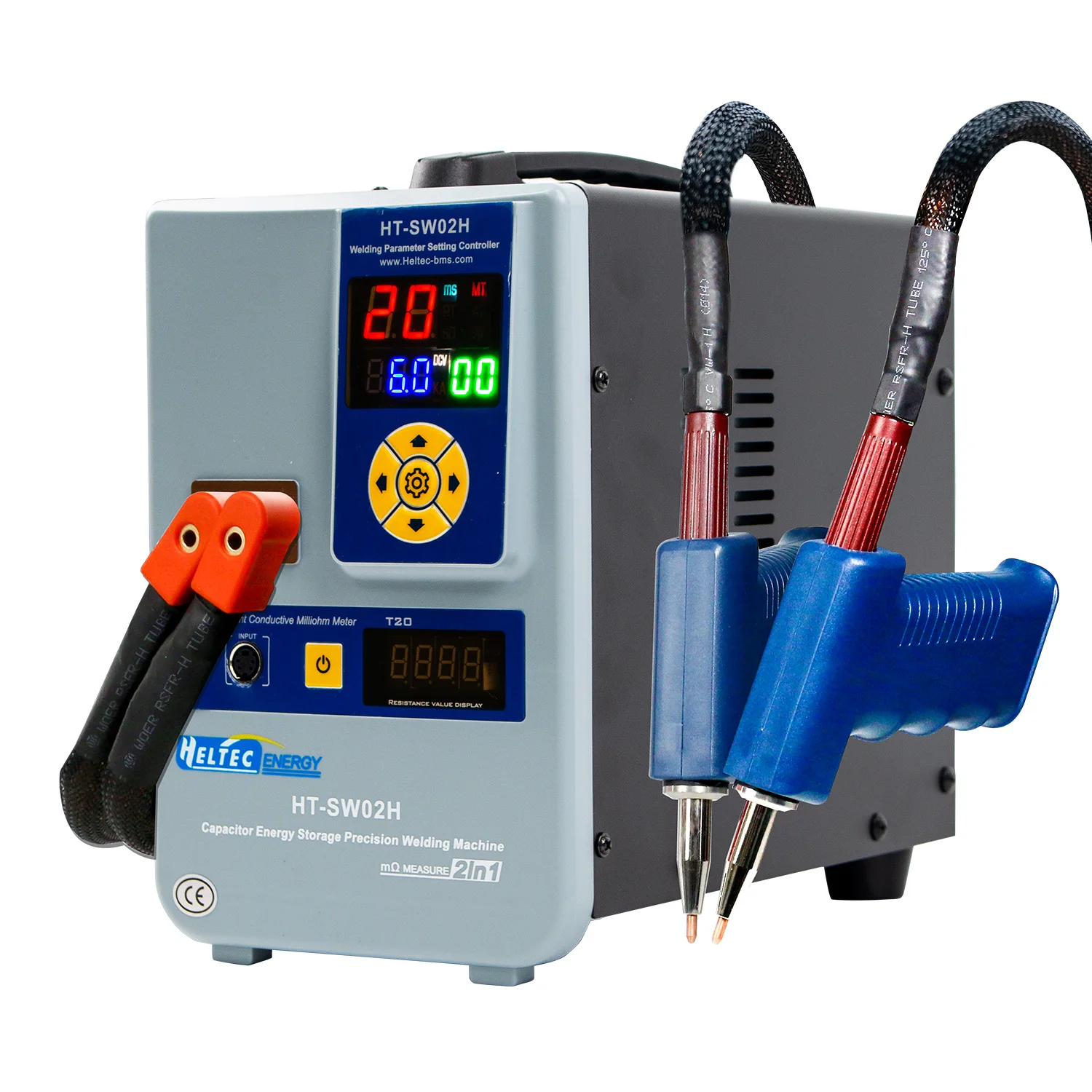 02H Punktschweißgeräte 7000A 42kW Impuls-Batterieschweißmaschine für 18650 Lithium-Batteriepacks / Aluminium und Nickel Image