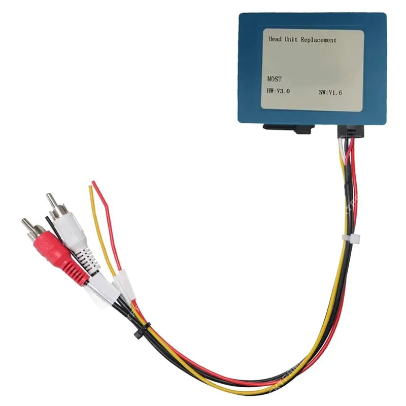 Für Volvo XC60 XC90 Die Meisten Aux Optical Fiber Decoder Box Verstärker Decodierung Adapter Auto Image