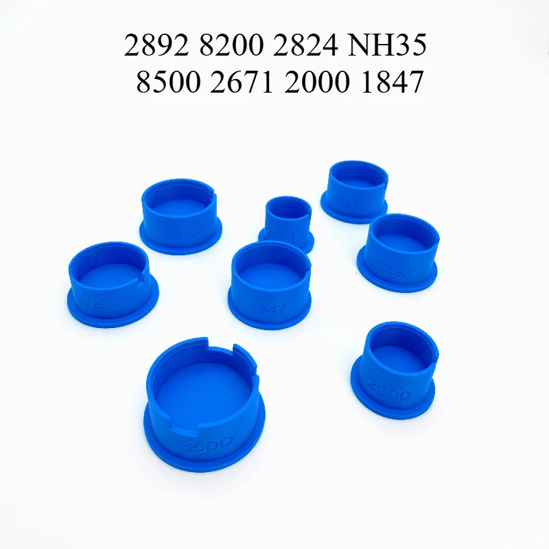 8-teiliges 3D-gedrucktes Uhrwerkhalter-Set für die Reparatur und Wartung mechanischer Uhren der Modelle 2824/2892/NH35/1847 Image