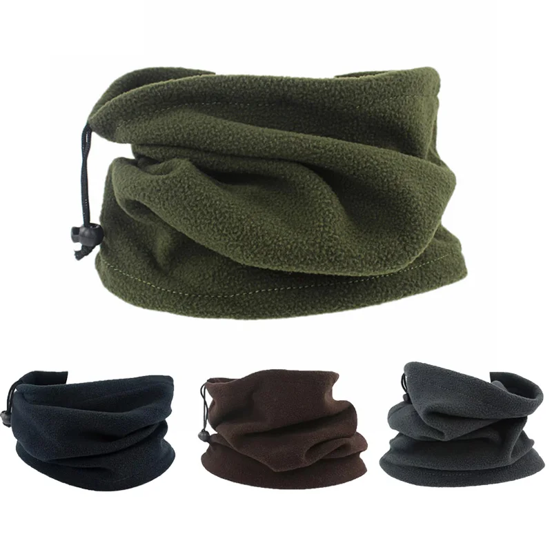 Winddichte Fleece-Halsmanschette – Mehrzweck-Schlauchschal für Ski/Radfahren/Wandern, verstellbare Gesichtsbedeckung mit UV-Schutz Image