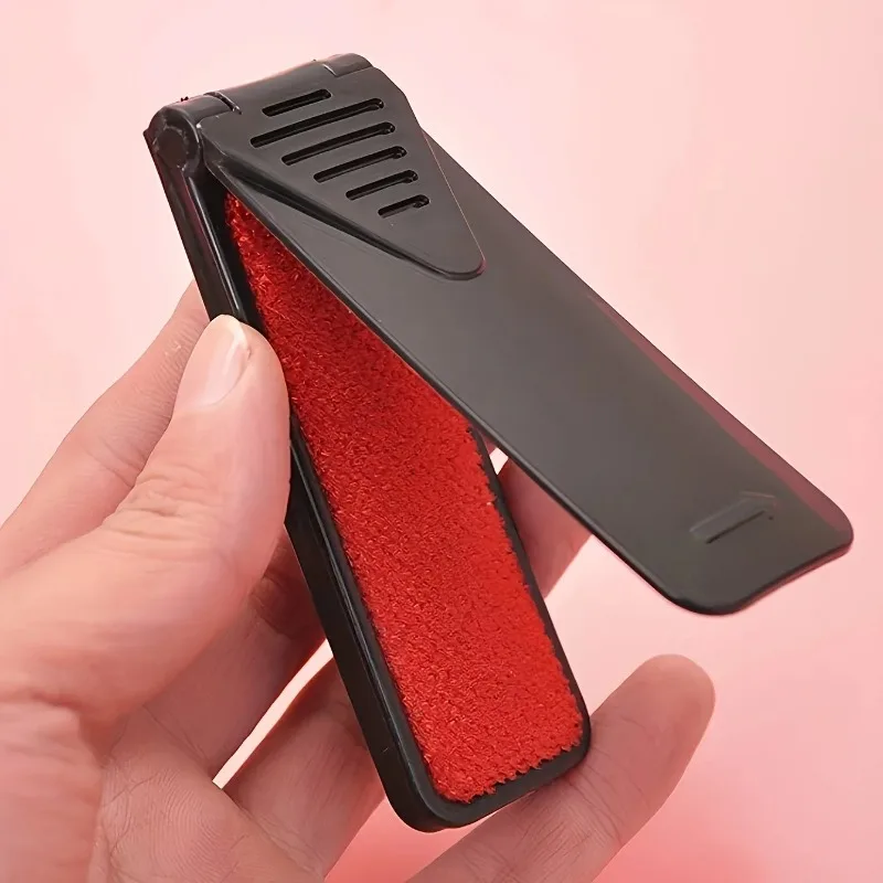 Tragbare Kleiderbürste, faltbare Kleiderreinigungsbürste, rotierende Bürste für Pullover und die Hausreinigung – keine Batterie erforderlich Image